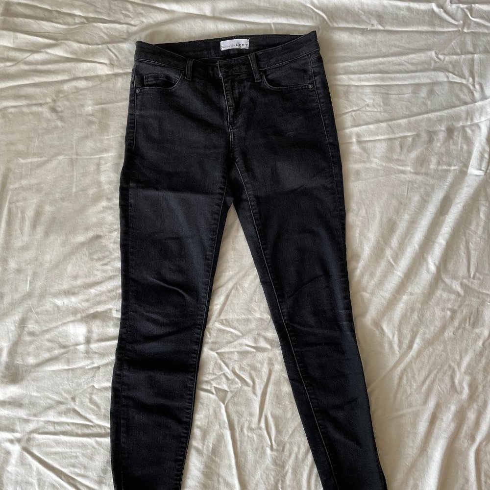 Loft black jeans
